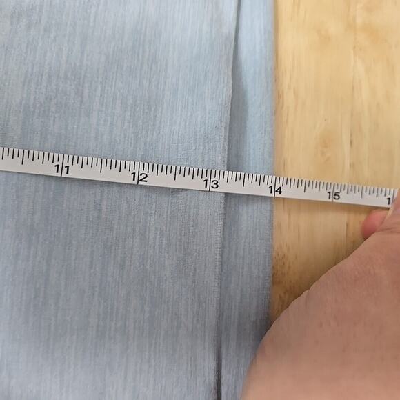 Free People Womens Movement High Rise Pale Blue Split Leg Leggings Size Medium‎ - Picture 6 of 11